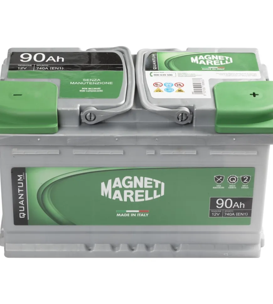 Magneti marelli batteria per auto 90ah 12v 740a en1 per cassetta l4