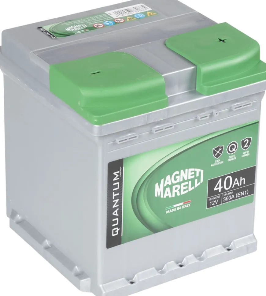 Magneti marelli batteria per auto 40ah 12v 330a en1 per cassetta l0
