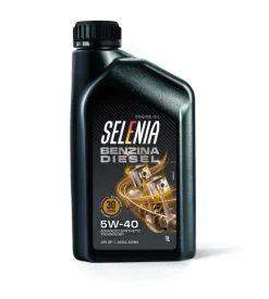 Olio motore benzina diesel 5w-40 selenia 1 lt