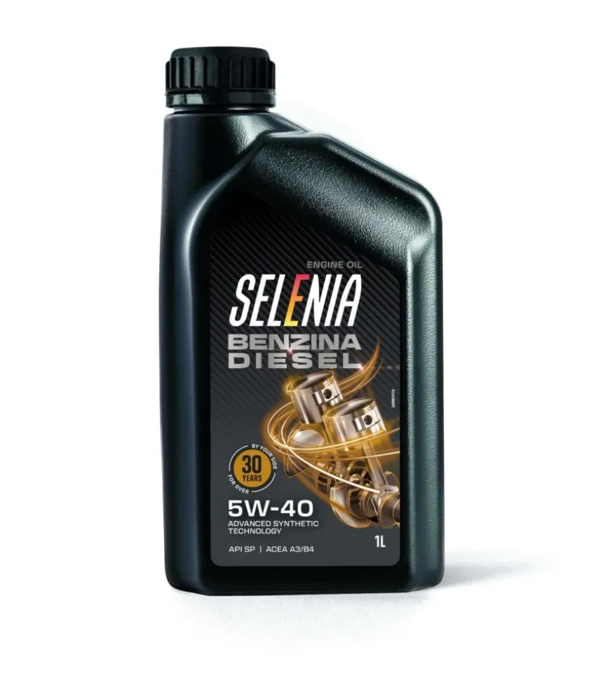 Olio motore benzina diesel 5w-40 selenia 1 lt