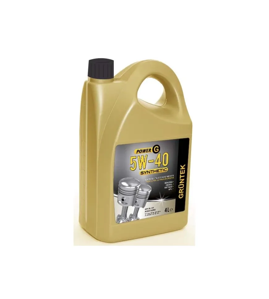 Olio power-g sintetico 4l 5w40 per motori diesel benzina gpl