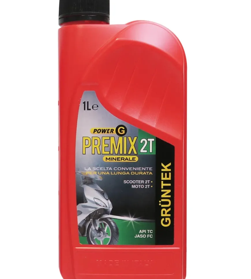 Olio premix lubrificante minerale 1l 2t moto e scooter