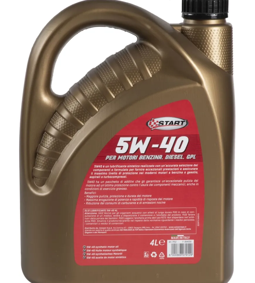 Olio sintdrive plus 4l 5w40 lubrificante sintetico per motori diesel