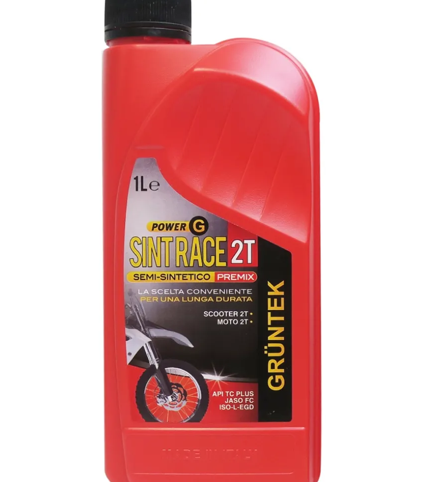 Olio sint race premix 2t 1l lubrificante semi-sintetico moto