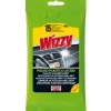 Panni umidificati pulisci plastica lucido arexons "wizzy" 15 pz
