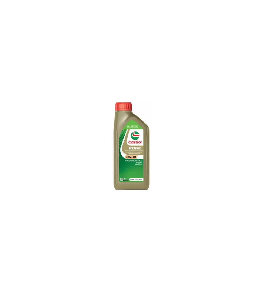 5 pezzi olio castrol edge 0w-30 1l