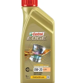 3 pezzi olio castrol edge 0w-20 ll iv 1lt