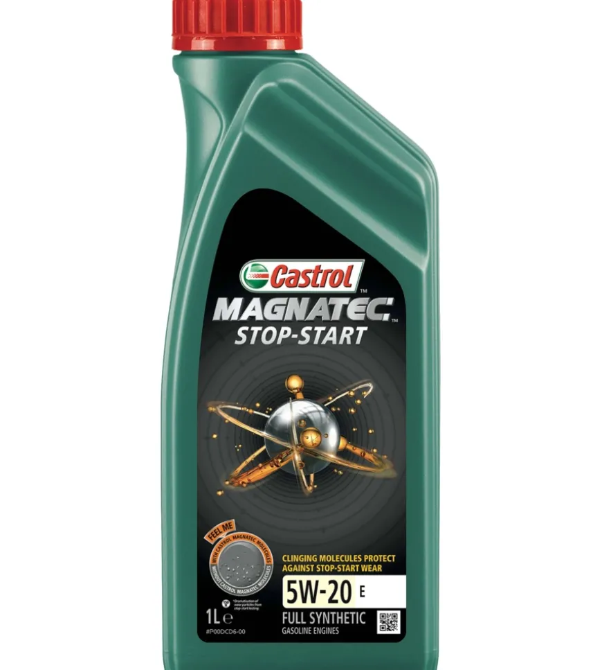 5 pezzi olio castrol magnatec stop&start 5w-20e q3 1l