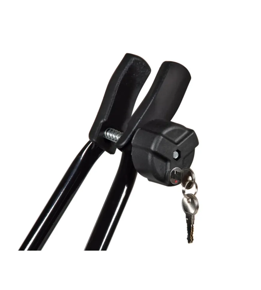 Porta bicicletta "bike-one" in acciaio nero - n50100