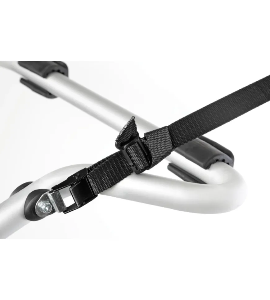 Portabiciclette posteriore "nitto" in alluminio per 3 bici - n50205