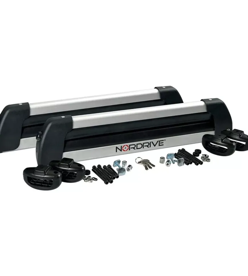 Portasci nordrive "nordic-king evo aluminium nk-40" argento - n40010