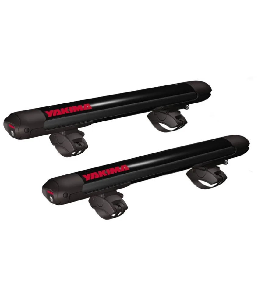 Portasci per barre da tetto yakima "fatcat 4 evo black" - y8003075