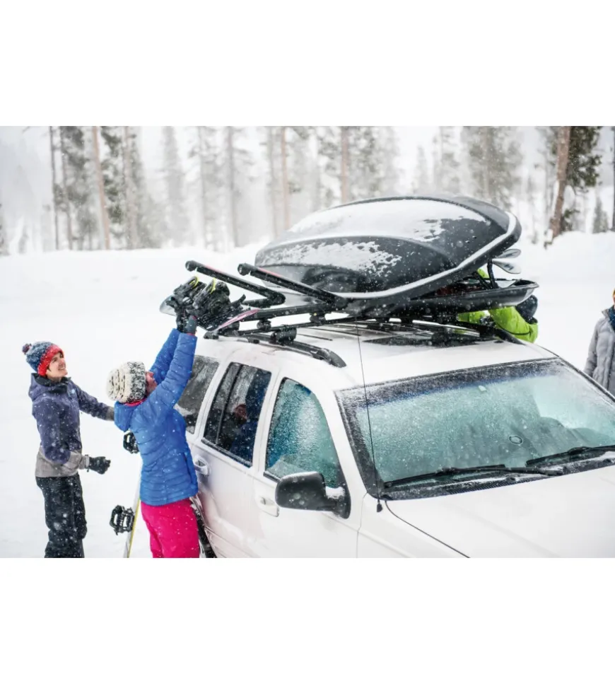 Portasci per barre da tetto yakima "fatcat 4 evo black" - y8003075