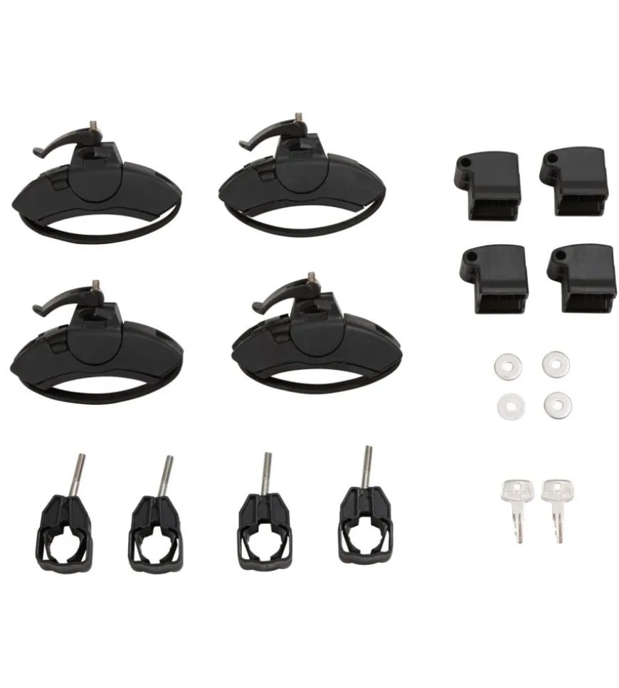 Portasci per barre da tetto yakima "fatcat 6 evo silver" - y8003086