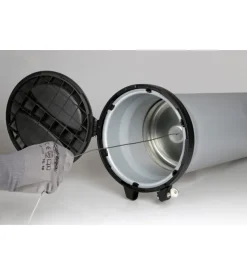 Portatutto per auto t400 kargo-tube, 3 staffe - 405 cm n11052