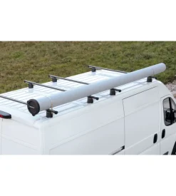 Portatutto per auto t400 kargo-tube, 3 staffe - 405 cm n11052