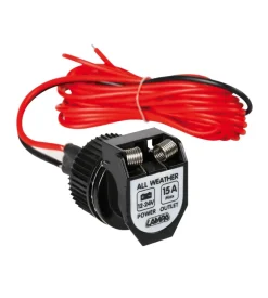 Presa corrente per uso esterno, 12/24v 38969