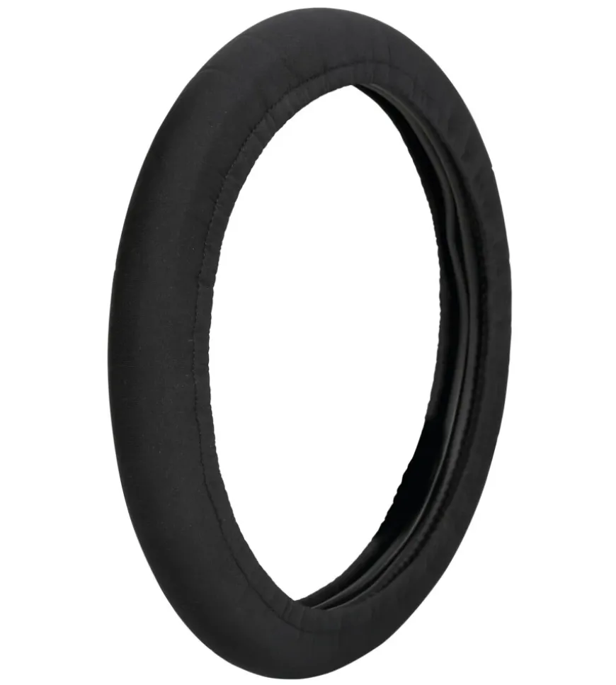 Protector 2 in 1, coprivolante elasticizzato in poliestere - nero 33146