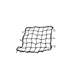Rete elastica 42x42 portabagagli nera 90500