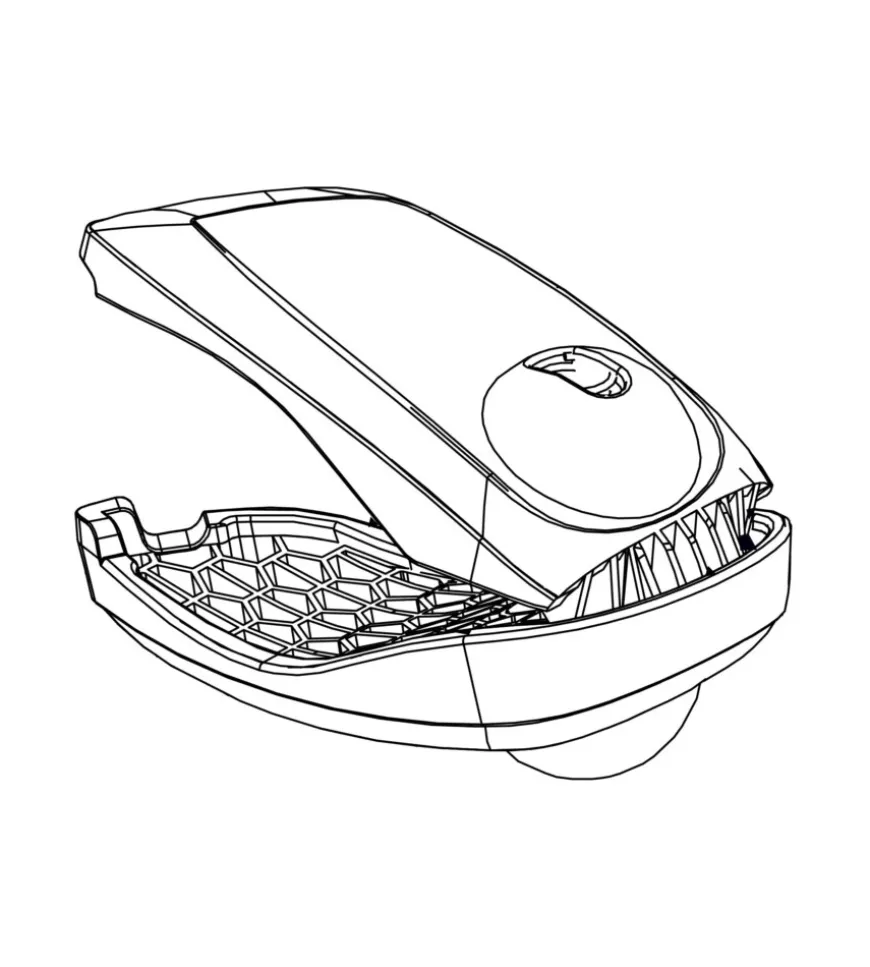 Ricambio morsetto per telaio portabici foldclick e justclick yck622