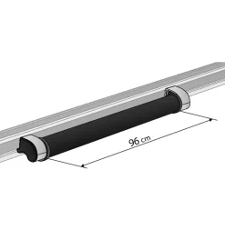 Rullo posteriore - 96 cm per barre kargo plus n11034