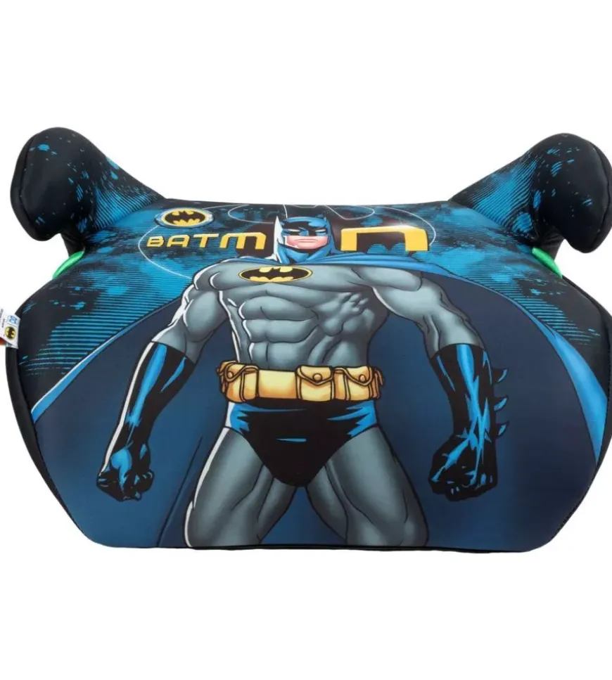 Seggiolino alzabimbo auto dc comics "batman" per bambini con altezza da 125 a 150 cm, ece r129