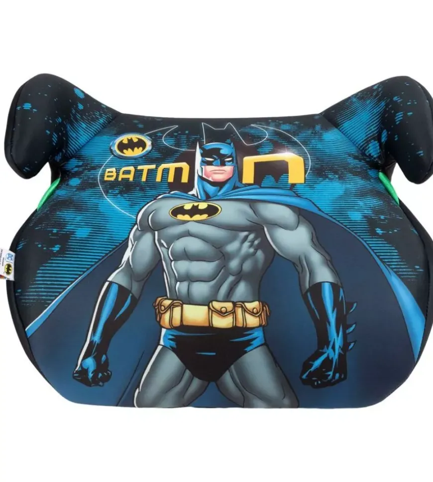 Seggiolino alzabimbo auto dc comics "batman" per bambini con altezza da 125 a 150 cm, ece r129