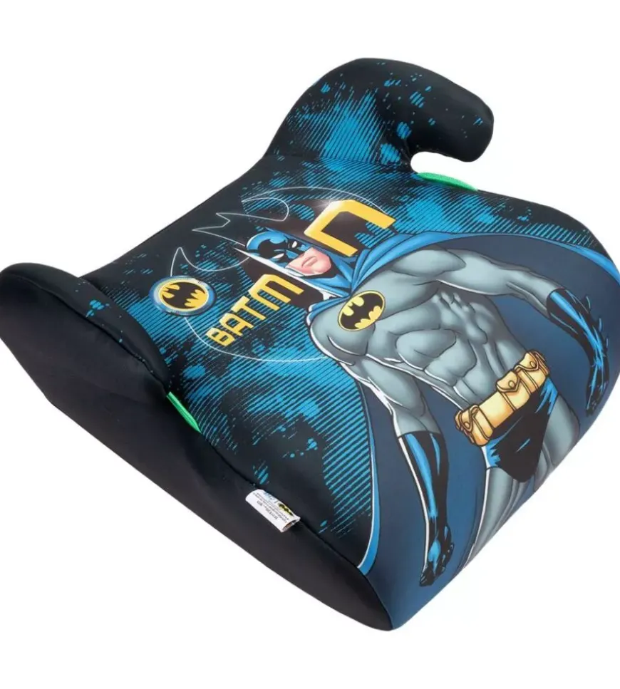 Seggiolino alzabimbo auto dc comics "batman" per bambini con altezza da 125 a 150 cm, ece r129