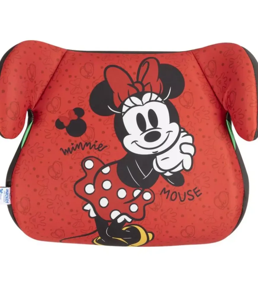 Seggiolino alzabimbo auto disney "minnie" per bambini con altezza da 125 a 150 cm, ece r129