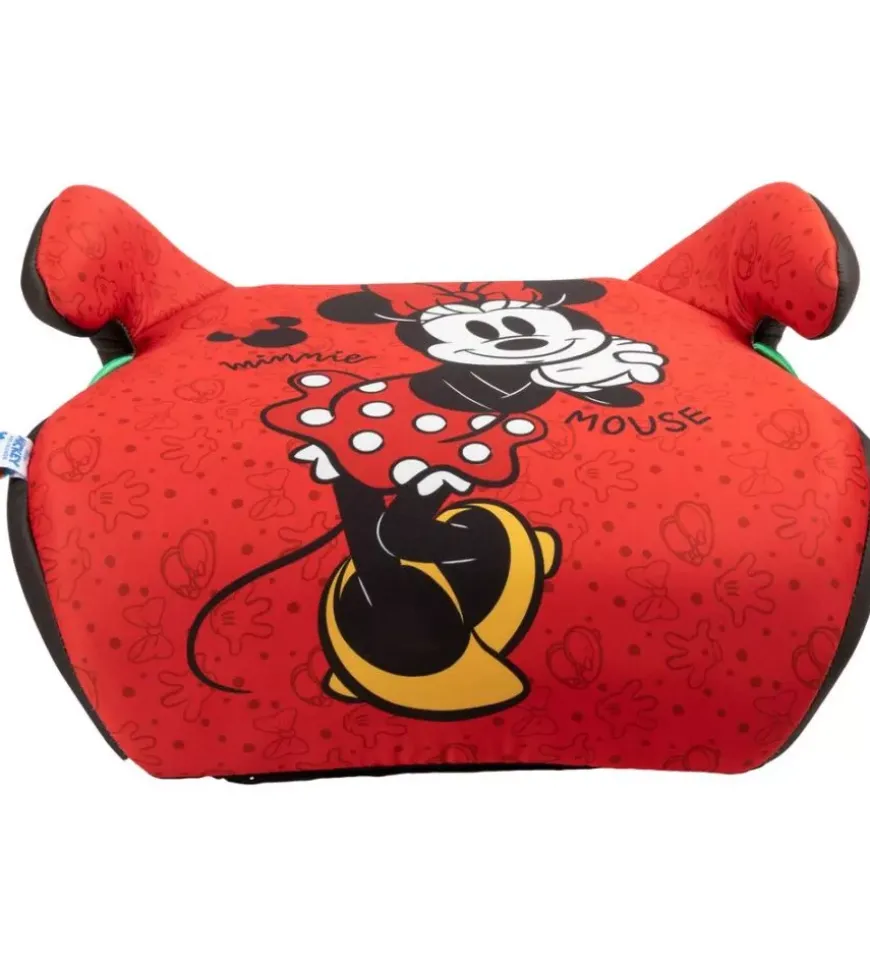 Seggiolino alzabimbo auto disney "minnie" per bambini con altezza da 125 a 150 cm, ece r129
