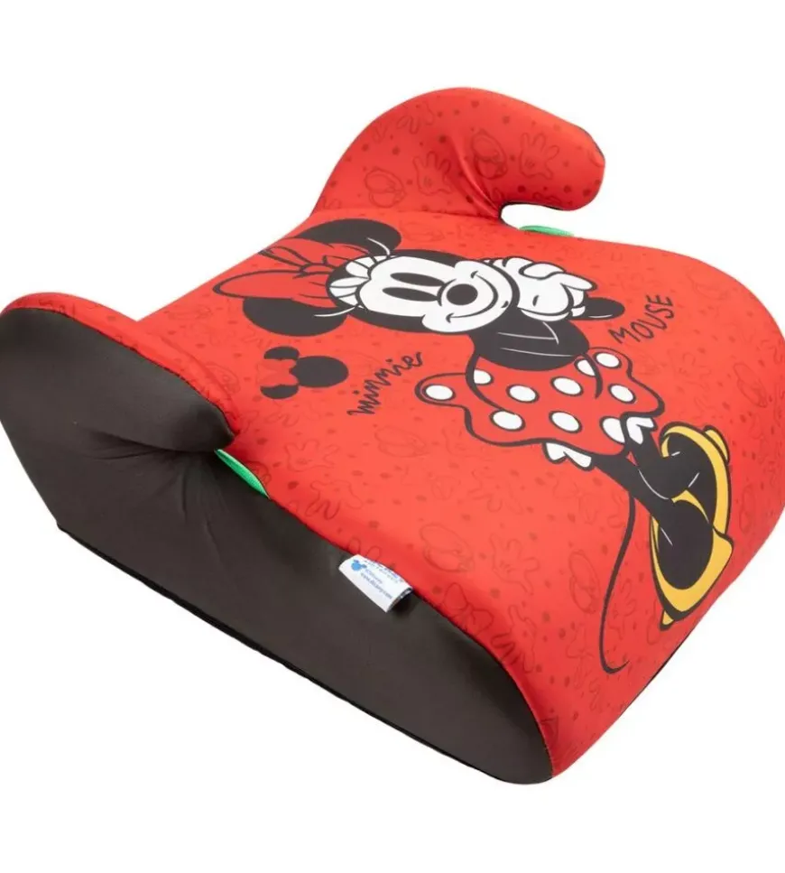 Seggiolino alzabimbo auto disney "minnie" per bambini con altezza da 125 a 150 cm, ece r129