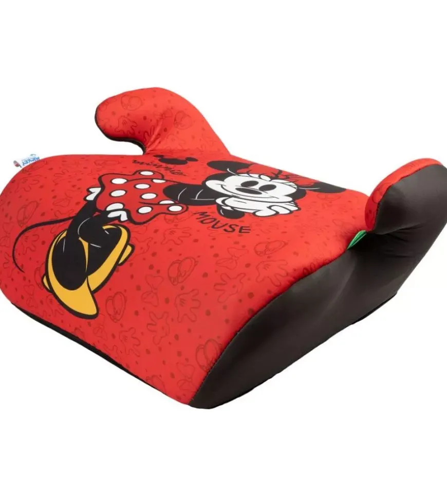 Seggiolino alzabimbo auto disney "minnie" per bambini con altezza da 125 a 150 cm, ece r129