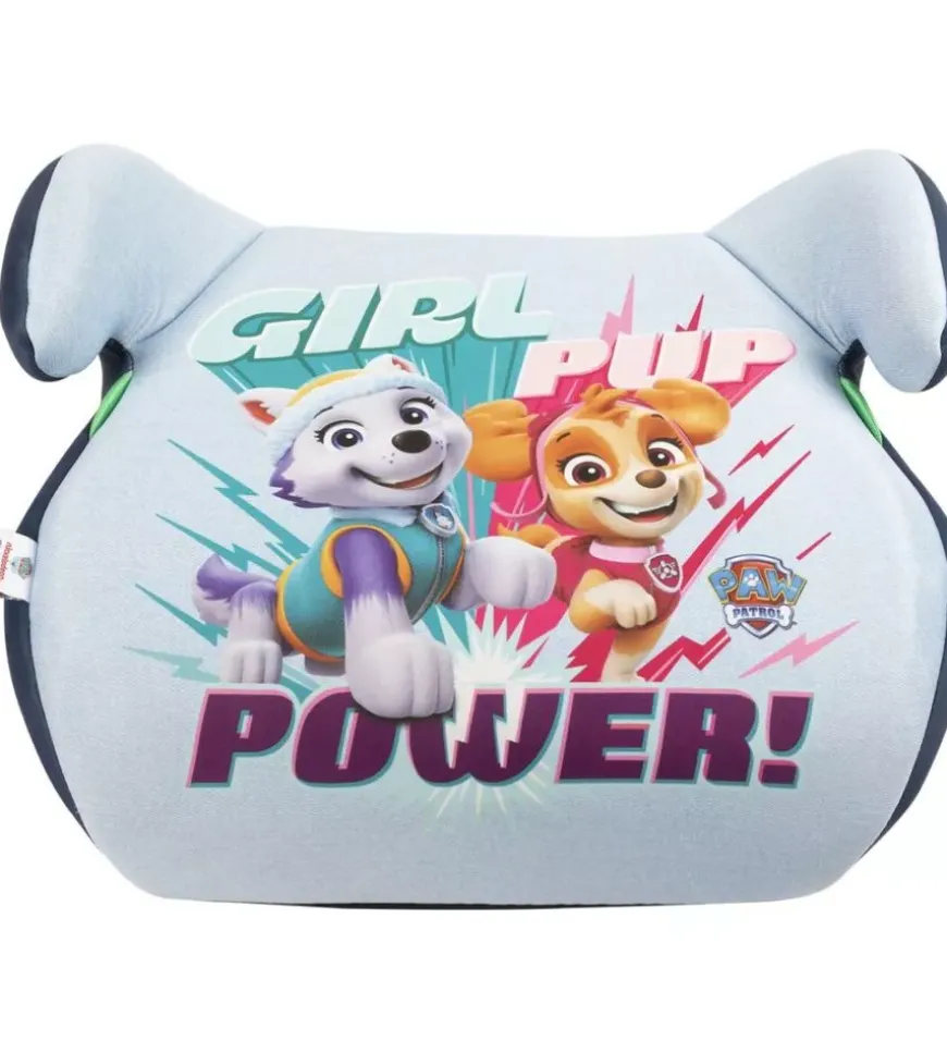 Seggiolino alzabimbo auto "paw patrol" per bambini con altezza da 125 a 150 cm, ece r129