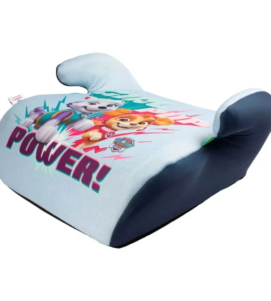 Seggiolino alzabimbo auto "paw patrol" per bambini con altezza da 125 a 150 cm, ece r129