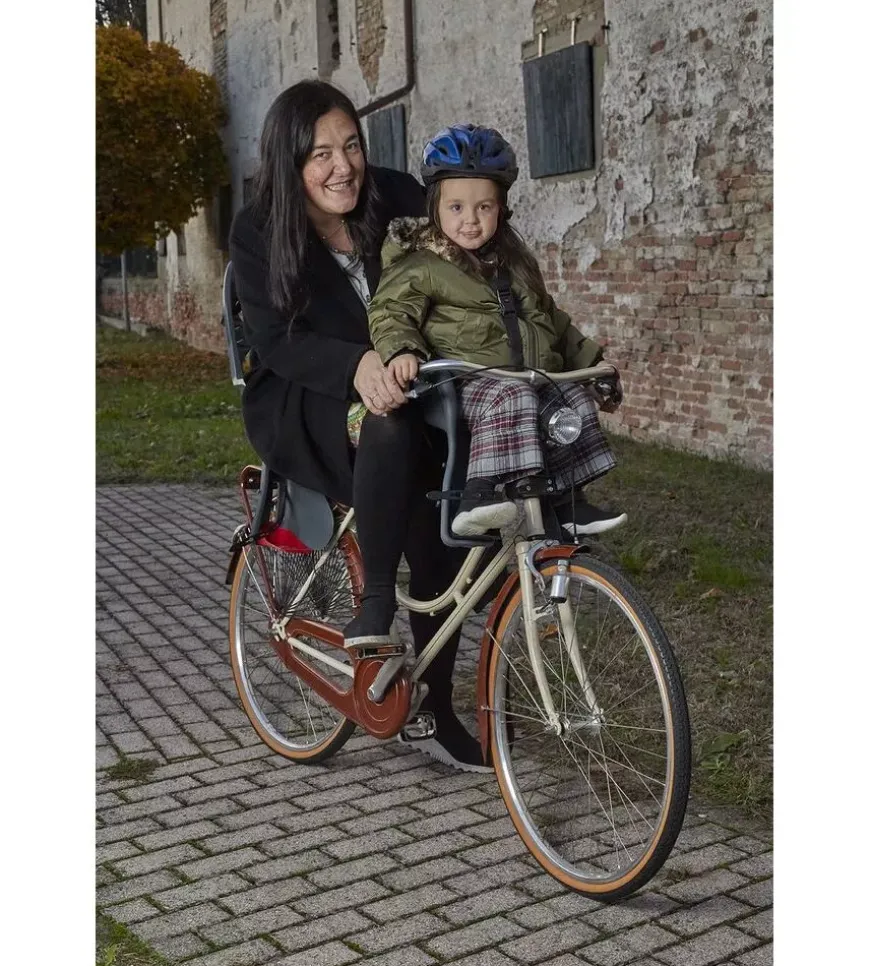 Seggiolino anteriore universale per bicicletta on bike "kiki", portata massima 15 kg