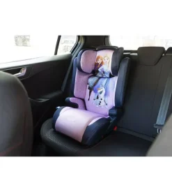 Seggiolino auto disney "frozen" isofix per bambini con altezza da 100 a 150 cm