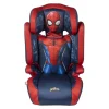 Seggiolino auto marvel "spiderman" per bambini con altezza da 100 a 150 cm, ece r129
