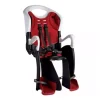 Seggiolino bici posteriore bellelli "tiger clamp" rosso e bianco, portata massima 22 kg