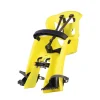 Seggiolino per bici anteriore bellelli "tatoo plus" giallo, portata massima 15 kg