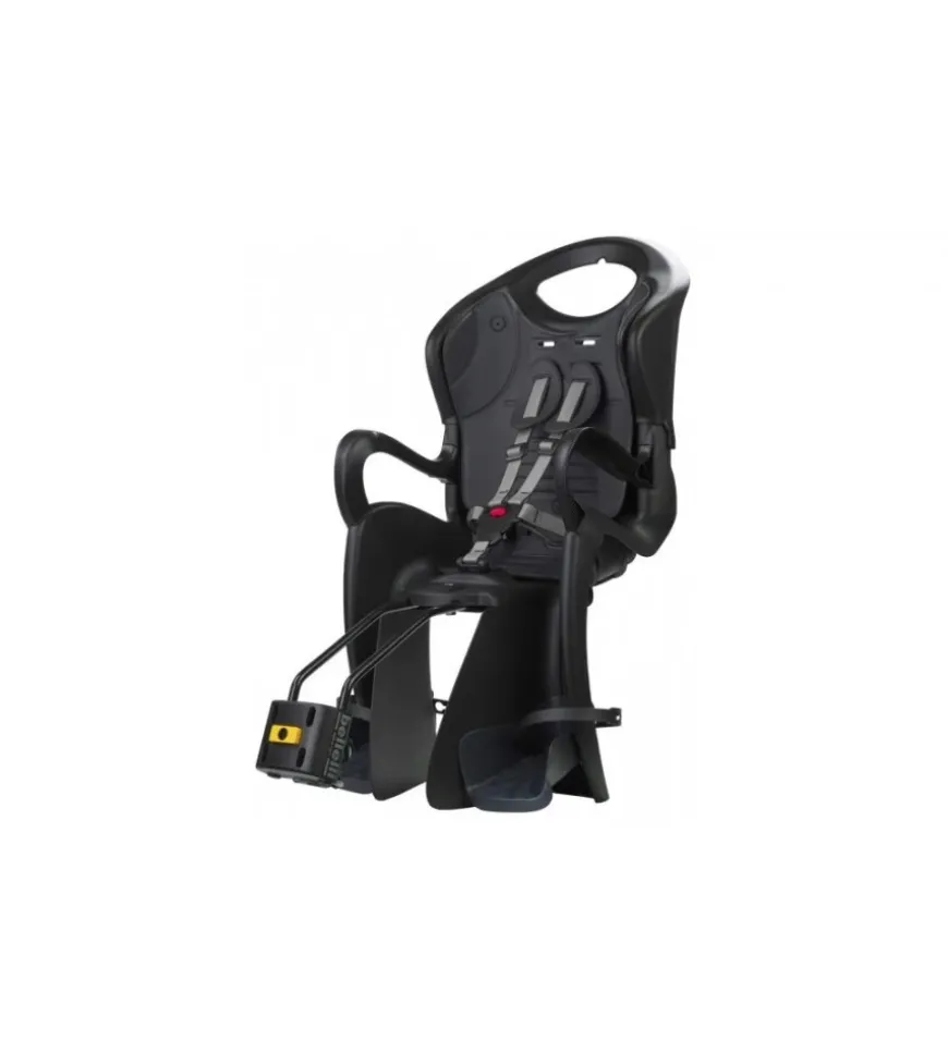 Seggiolino posteriore bellelli "tiger" nero, portata massima 22 kg
