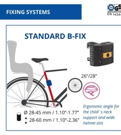 Seggiolino posteriore per bicicletta bellelli