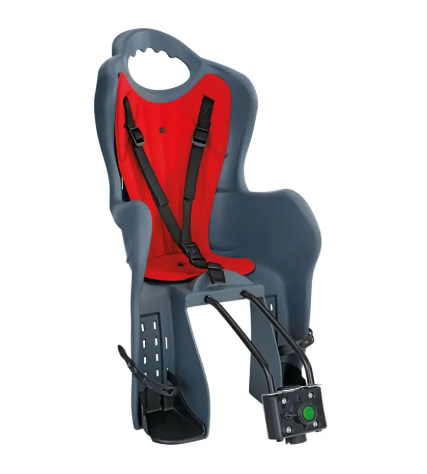 Seggiolino posteriore per bicicletta lampa "holly" con attacco al telaio colori assortiti portata massima 22 kg
