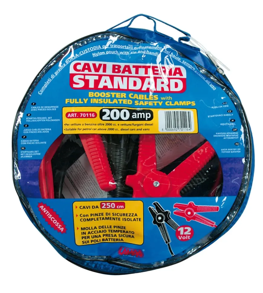 Serie cavi batteria 200 a. 70116