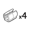 Set 4 appoggi di ricambio per nitto, pyro and radius