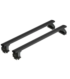 Set completo barre portatutto "evos lp 038 silenzio black l" in alluminio - nk038lbl