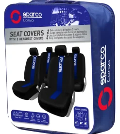 Set completo spc1011 coprisedili blu per auto universali anteriori e posteriori