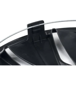 Set 4 copricerchi auto sparco "lazio" nero/grigio, 13" pollici - spc1391bkgr