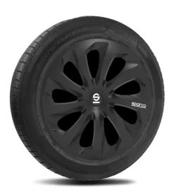 Set 4 copricerchi auto sparco 