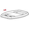 Set 4 gomme per tamponi kit attacchi kargo  n99984