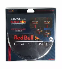 Set parasole e tendine redbull "powerbar"  nero e rosso